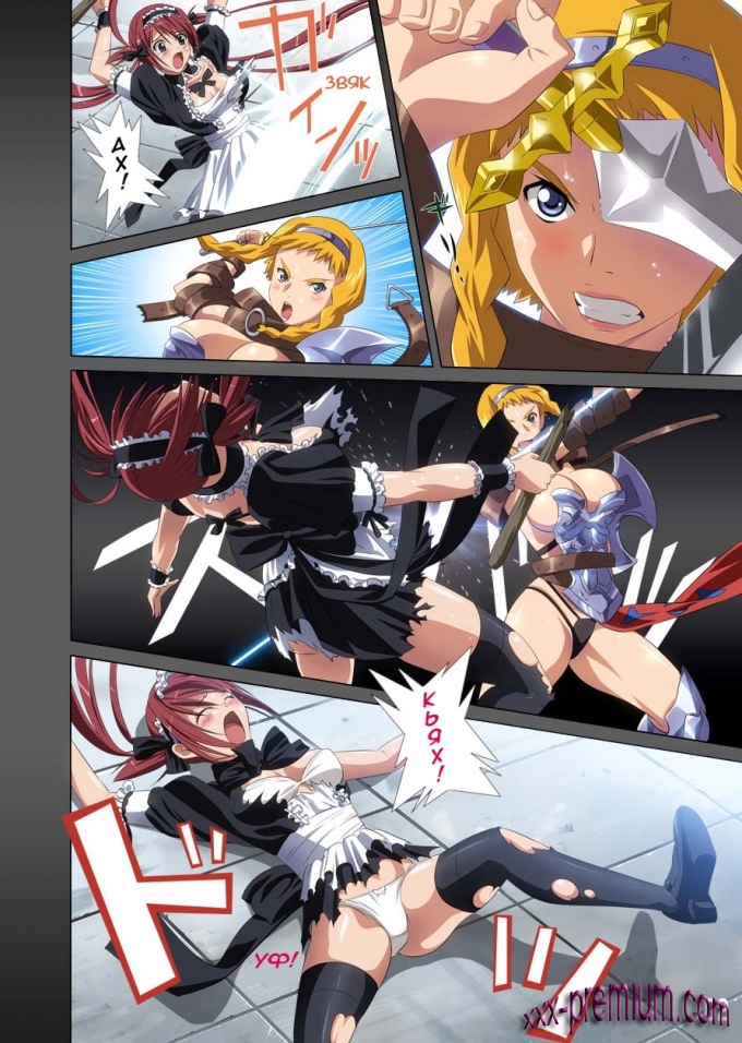 Loser's Night /Ночь проигравшей серия  Queens Blade