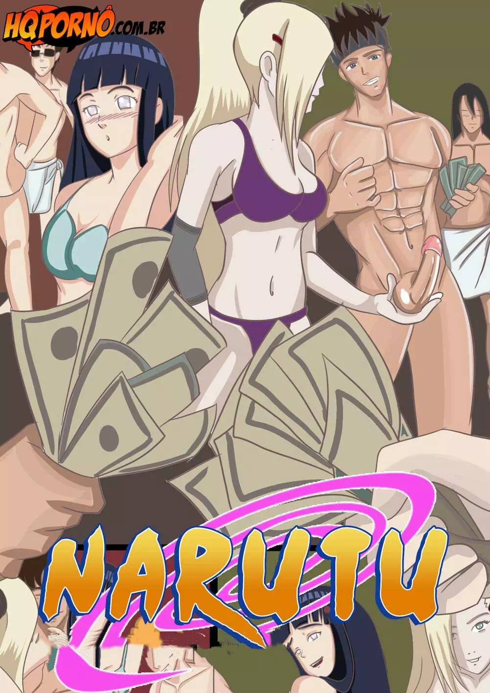 Порно комиксы хентай Наруто – У Ино и Хинаты одна тайна на двоих