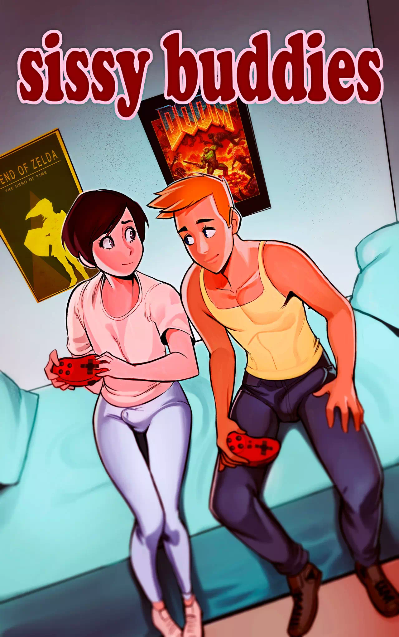 Порно комикс яой Мой приятель Сисси или о том как с пользой провести свободное время