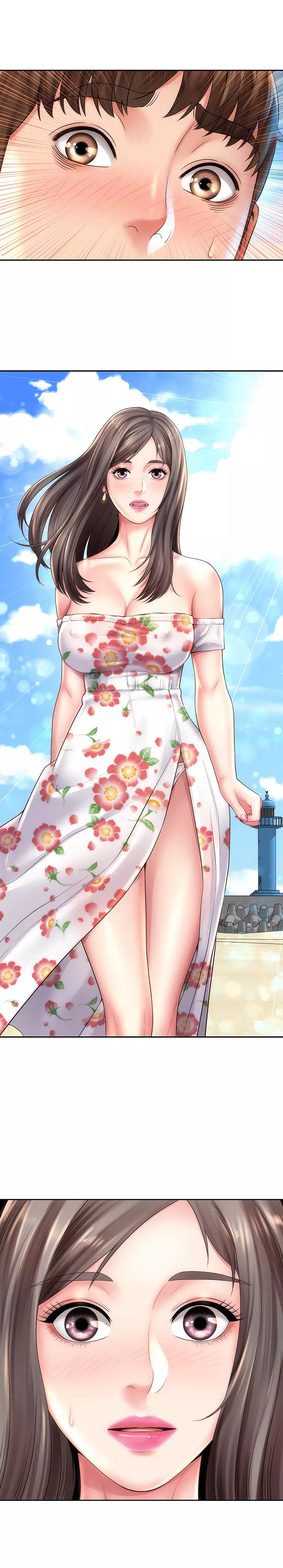 Порно манхва Богини пляжа! (Beach Goddesses!). Часть 13-14