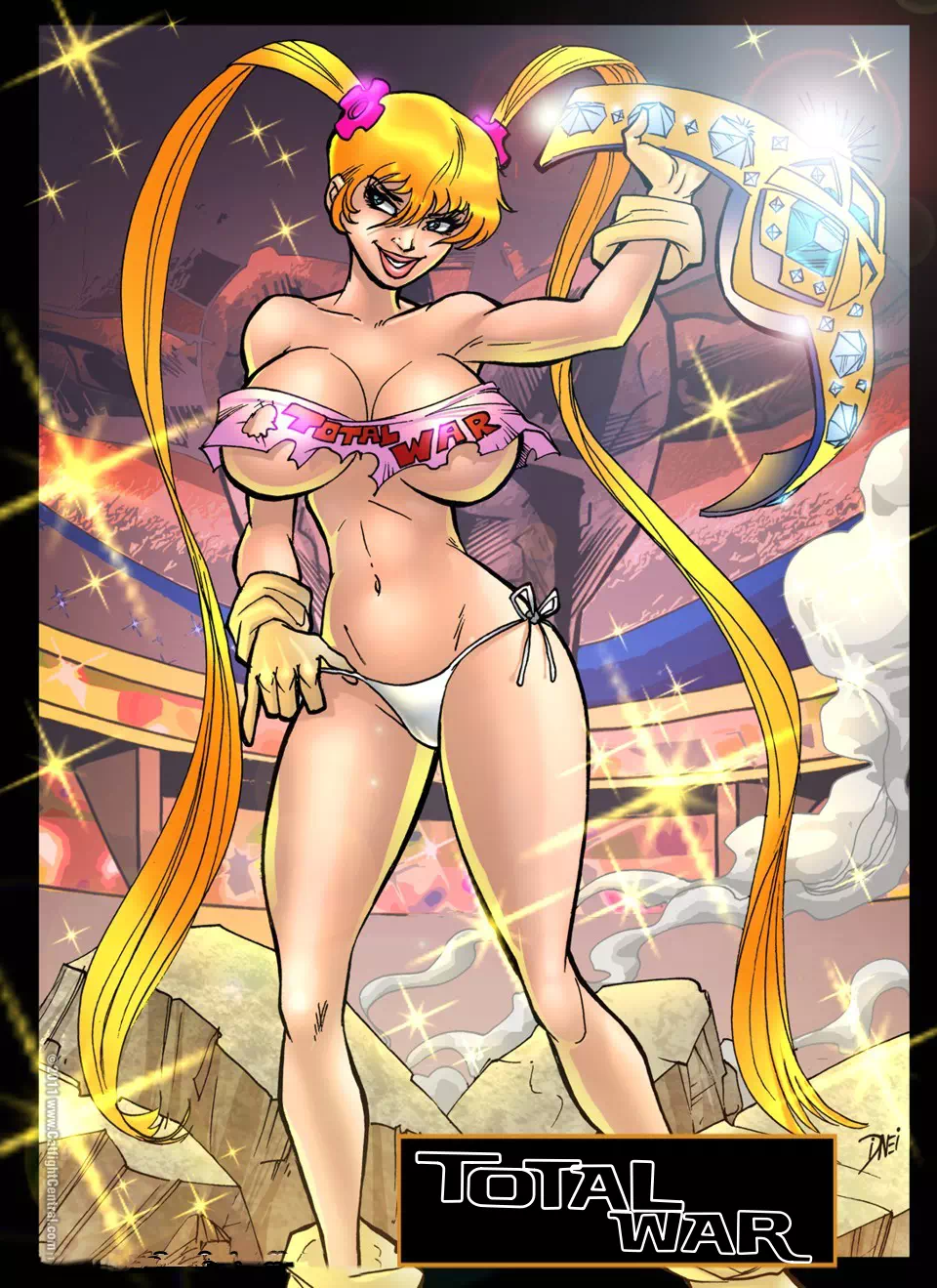 Порно комикс Total war (Тотальная война)