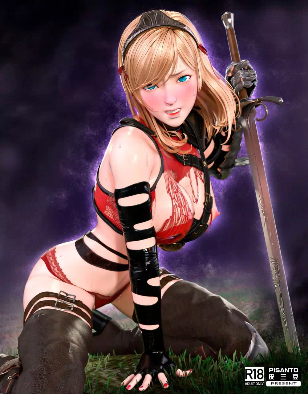 Комикс The Rose Fall Into Darkness (Роза – Падение во тьму). Часть 2