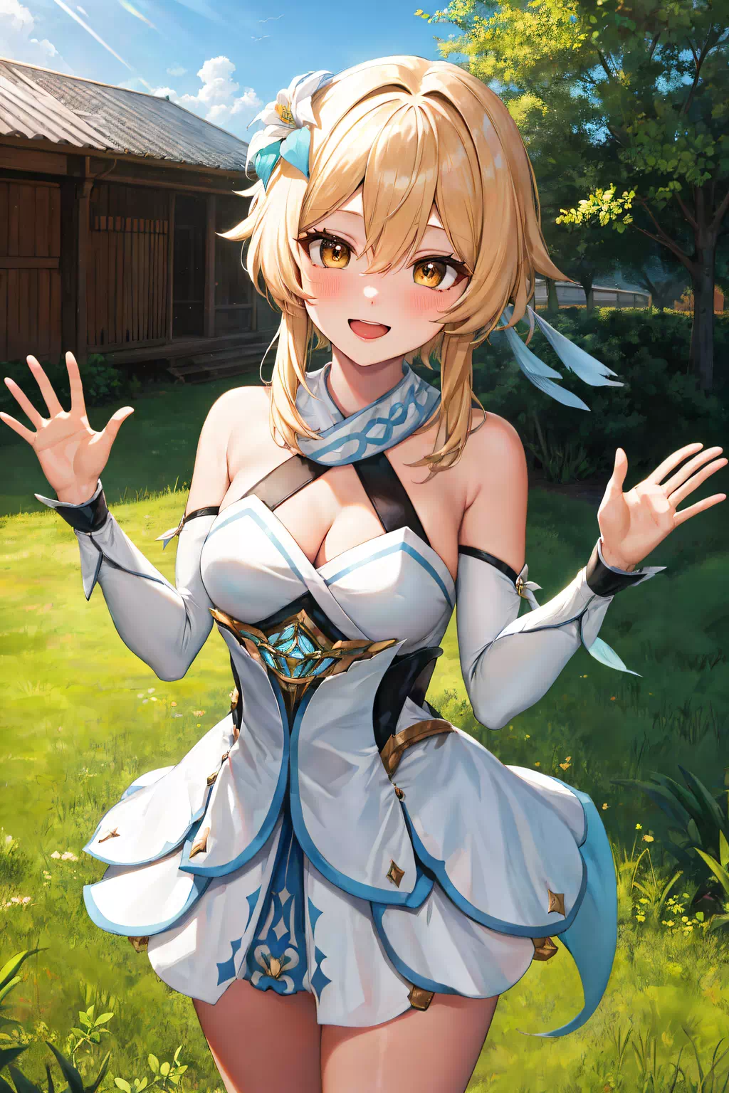 Арты Genshin Impact – Люмин