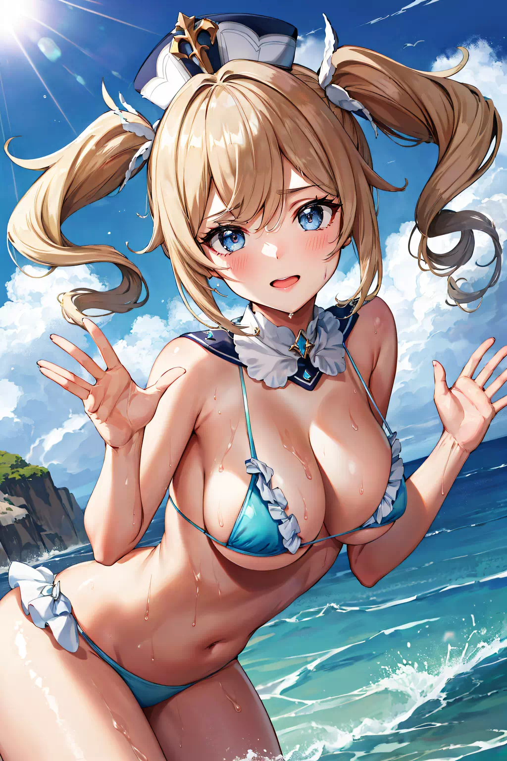 Арты Genshin Impact – Барбара